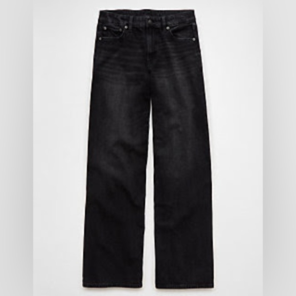 American Eagle Strigid Super High-Waisted Ultra Wide-Leg Jean